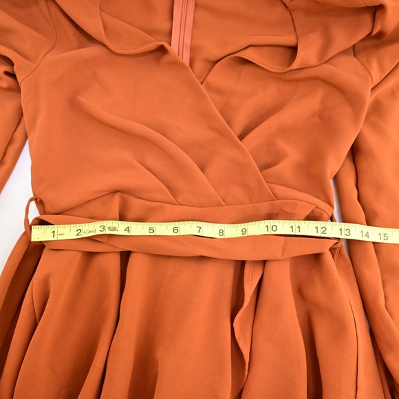 COSONSEN XS V-NECK DRESS - Picture 9 of 10